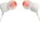 Casque filaire JBL T110 avec microphone blanc photo 4