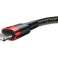 2m Baseus Keviar USB Lightning kabelis iPhone iPad iPod 1.5A Black-c attēls 4