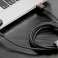 2m Baseus Keviar USB Lightning kabelis iPhone iPad iPod 1.5A Black-c attēls 6