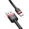 Baseus Kabel USB-C 3A 1M rot schwarz Bild 2