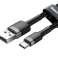 Baseus Cable USB-C 3A 1M grigio nero foto 1