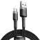 Baseus Cafule USB-C 3A καλώδιο 50 cm γκρι μαύρο εικόνα 2