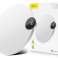 Baseus Digital LED QI chargeur inductif sans fil 10W blanc photo 5