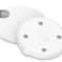 Baseus Digital LED QI chargeur inductif sans fil 10W blanc photo 3