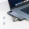 Baseus HUB Thunderbolt C + Pro 7in1 USB 3.0 USB-C RJ45 HDMI 4K grigio scuro foto 4