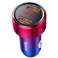 Baseus cargador de coche 2x USB Quick Charge QC 3.0 45W 6A Magic R fotografía 2