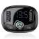 Baseus T tüüpi autolaadija FM saatja Bluetooth 3.4A MP3 foto 1