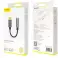 Baseus L54 USB-C Tip C do Mini Priključk 3,5-milimetarski audioprilagodnik crni slika 6