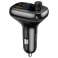 Caricabatteria da auto 36W Baseus 2x USB QC USB-C micro SD Trasmettitore F foto 1
