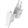 Baseus USB EU Quick Charge QC 3.0 24W Cargador de pared blanco fotografía 1