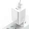 Baseus USB EU Quick Charge QC 3.0 24W Cargador de pared blanco fotografía 4