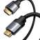 Baseus Kabel HDMI 2.0 Enjoyment Serie 4K 3D 1m Grau Bild 1