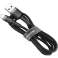 Baseus Cafule USB-salamakaapeli iPhone iPad iPod 2A 3m musta kuva 4