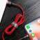 3m Baseus Cafule USB-salamakaapeli iPhone iPad iPod 2A punaiselle kuva 4