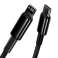 2m Baseus cable USB-C Type C to Lightning PD 20W Black image 4