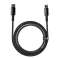 2m Baseus cable USB-C Type C to Lightning PD 20W Black image 5