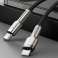 Kabel 2m Baseus Metal USB-C Type C til Lightning PD-kabel 20W svart bilde 6