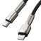 1m Baseus-kabel Metall USB-C typ C till Lightning PD-kabel 20W svart bild 2