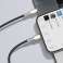 1m Baseus-kabel Metall USB-C typ C till Lightning PD-kabel 20W svart bild 4