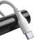 Kaapeli 1.5m kaapeli x2 Baseus USB - USB-C tyyppi C PD QC AFC 40W 5A valkoinen kuva 1