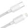 2x Kabel 1.5m Baseus przewód USB C Type C do Lightning PD 20W White zdjęcie 2
