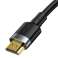 HDMI til HDMI 2.0-kabel Baseus Cafule FULL HD 4K 60Hz 3D 5m svart-grå bilde 1