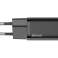Baseus USB-C PD 20W Cargador de pared + USB-C a cable Lightning 1m fotografía 2