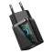 Baseus USB-C PD 20W Cargador de pared + USB-C a cable Lightning 1m fotografía 4