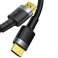 HDMI-HDMI 2.0-kabel Baseus Cafule 4K FULL HD 3D 2m svart-grå bilde 2