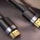 HDMI-HDMI 2.0-kabel Baseus Cafule 4K FULL HD 3D 2m svart-grå bilde 3