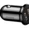 Baseus Grain Pro -autolaturi 2x USB 4.8A musta kuva 1