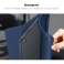 Infiland Smart Stand Flip-deksel til Galaxy Tab A7 10.4 T500 / T505 Blu bilde 4