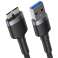 USB 3.0 naar Micro-B 3.0 kabel Baseus Cafule 2A 1m Zwart-Grijs foto 1