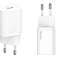 Baseus Super Si USB-C Wall Charger Cable for iPhone 20W White image 1