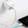 Baseus Super Si USB-C Wall Charger Cable for iPhone 20W White image 5