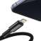 2m baseus tetthetskabel USB-C type C til lyn PD-kabel 20W 5A Bl bilde 3