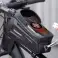 Fahrradtasche Tasche Fahrradrahmen Telefonhalter RockBros B68 Schwarz Bild 5