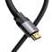 Baseus Enjoyment Series HDMI 2.0-kabel, 4K, 3D, 2m (B / Grey) bilde 2