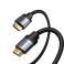 Baseus Enjoyment Series HDMI 2.0-kabel, 4K, 3D, 2m (B / Grey) bilde 3