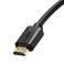 Baseus HDMI 2.0-kabel, 4K 60Hz, 3D, HDR, 18 Gbps, 3m (svart) bilde 2