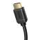 Baseus HDMI 2.0-kabel, 4K 60Hz, 3D, HDR, 18 Gbps, 3m (svart) bilde 3