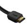 Baseus HDMI 2.0-kabel, 4K 60Hz, 3D, HDR, 18 Gbps, 3m (svart) bilde 4