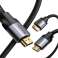 Cable HDMI 2.0 de la serie Baseus Enjoy, 4K, 3D, 5m (B/Gris) fotografía 3