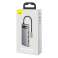 Baseus Metal Gleam -sarjan 5-in1-keskitin, USB-C - 3x USB 3.0 + HDMI + USB-C kuva 5
