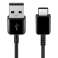 Oryginalny Kabel Samsung EP DG930IBEGWW USB na USB Type C Czarny zdjęcie 1