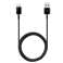 Oryginalny Kabel Samsung EP DG930IBEGWW USB na USB Type C Czarny zdjęcie 2