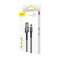 Câble Baseus Cafule Lightning USB 2m (double face) 1.5A (gris-noir) photo 3