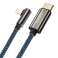 Baseus Legend серии USB-C к молниеносный угловой кабель 1 м, PD, 20 Вт (небо) изображение 1