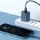 Baseus PD 20W AC-Ladegerät + USB-C Typ-C auf Lightning Blu Kabel Bild 6