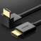 UGREEN HD103 HDMI - HDMI-Kabel gewinkelt 4K, 1m (schwarz) Bild 1